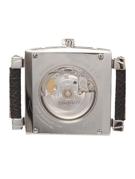 Tiffany & Co Watch Atlas Gent Square Automatic White main image 9